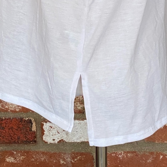 Sweaty Betty NWT Boyfriend V Neck Workout Tee White Gym T Shirt Size small - Picture 10 of 12